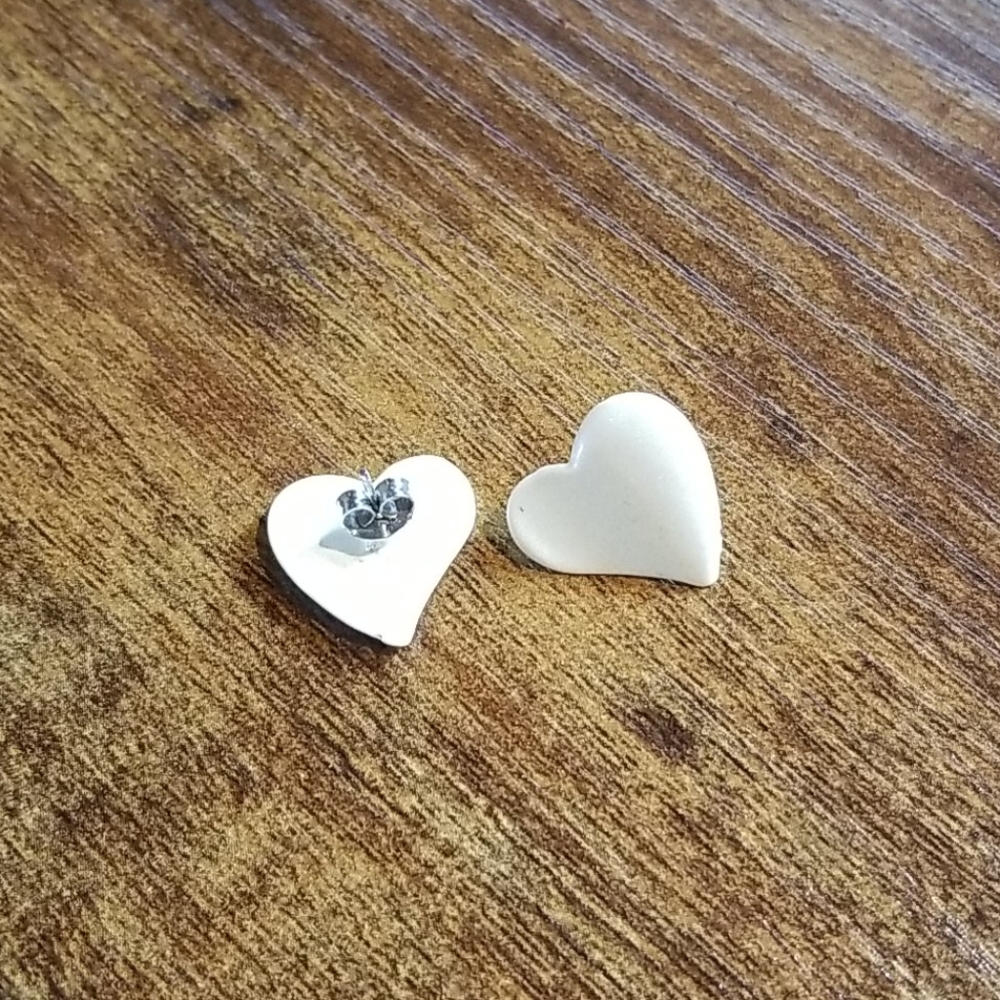 Vintage Heart Earrings